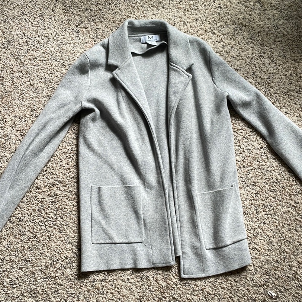 Gray blazer